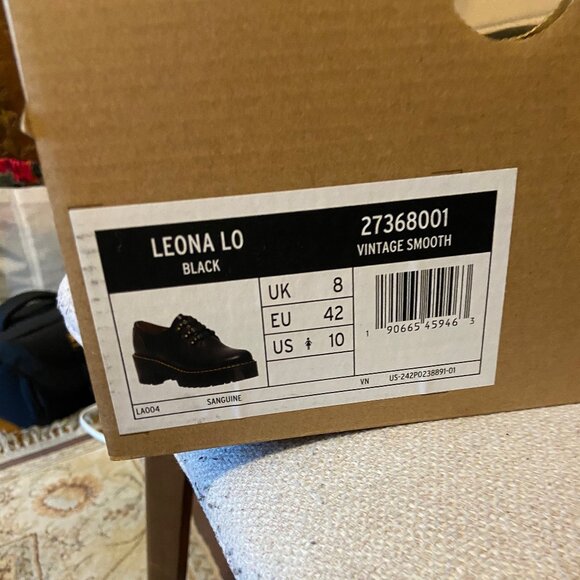 Dr Martens - Leona Lo - Black - Brand New - Picture 4 of 8